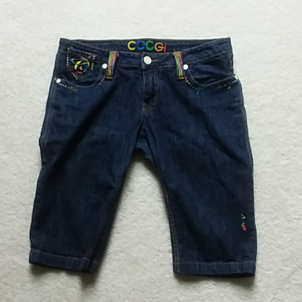COOGIE BLUE JEANS SHORTS